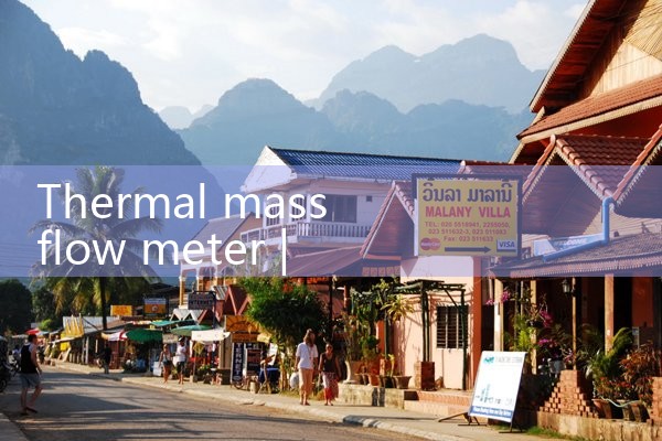 thermal mass flow meter|gas flow meter