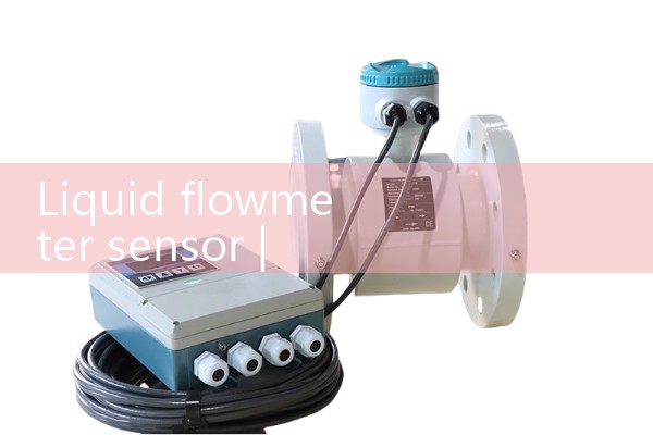 Liquid flow meter sensor