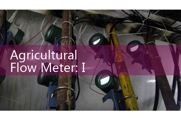 Agricultural Flow Meter: Irrigation Main Line Liquid Totalizing Gauges