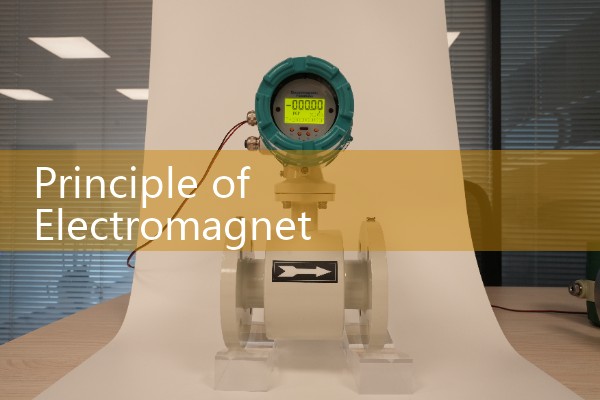 Principle of electromagnetic flowmeter