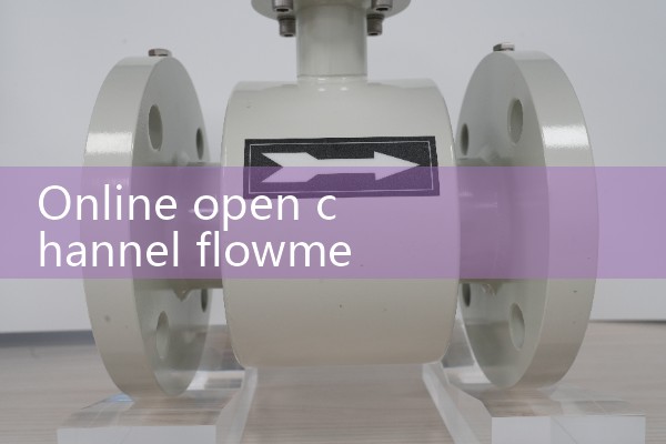 Online open channel flowmeter