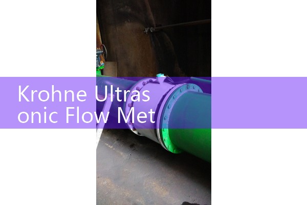 Krohne Ultrasonic Flow Meter Setup: Non-Invasive Clamp-On Transit-Time Transducer Layouts