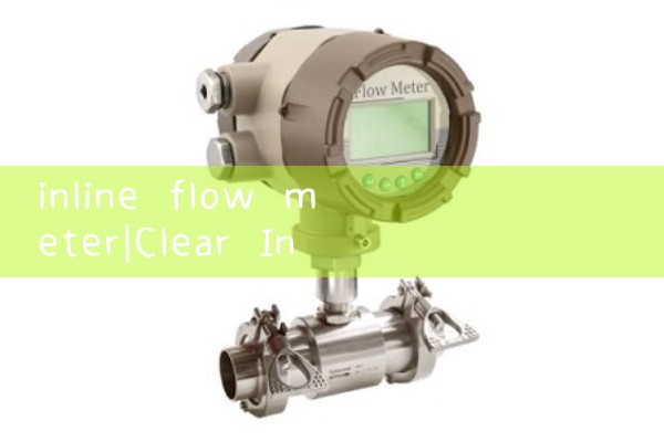 inline flow meter|orifice meter